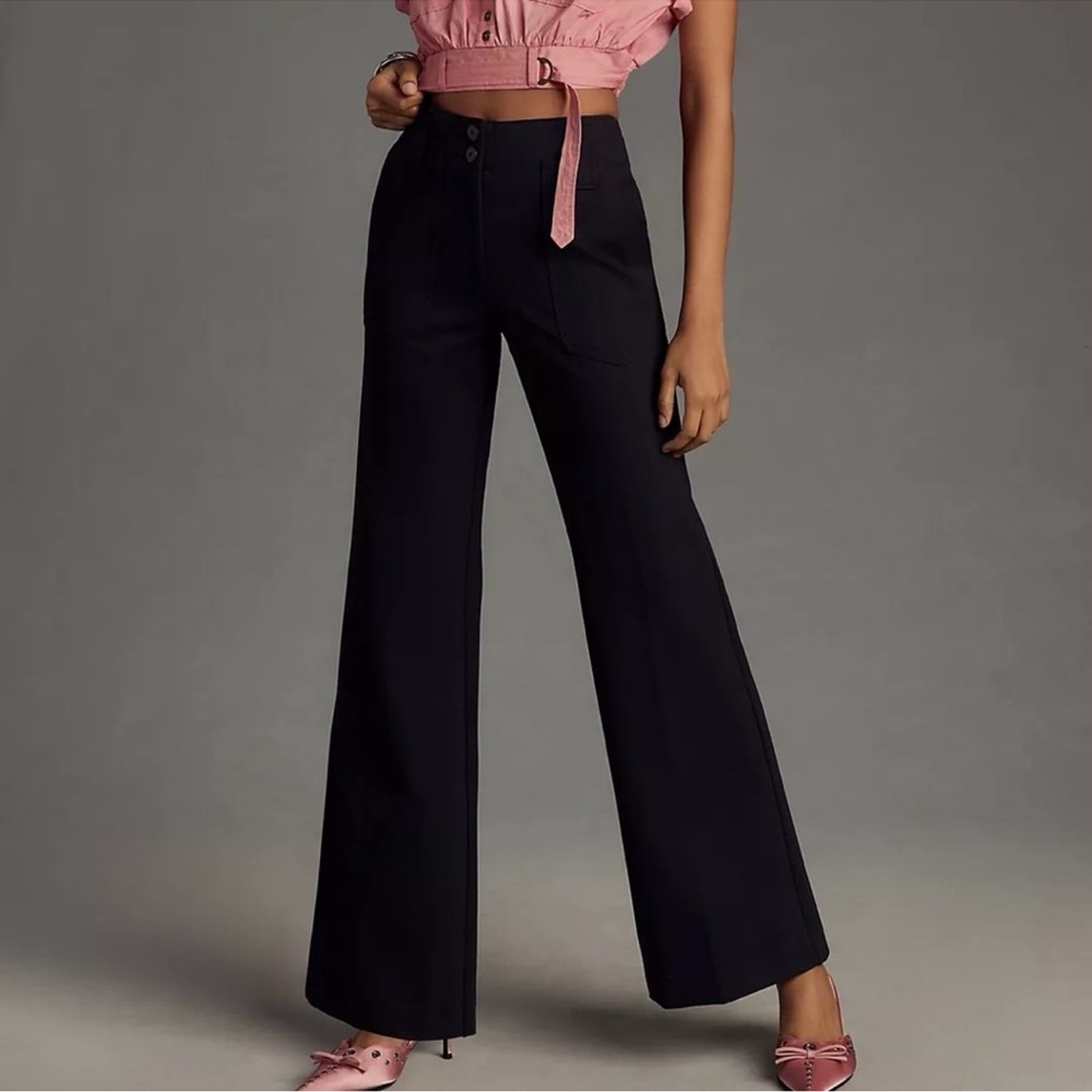 Maeve Naomi Ponte Wide Leg Pant NEW!
Size 14
